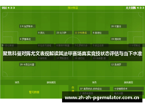 聚焦科曼对阵尤文表现解读其法甲赛场真实竞技状态评估与当下水准 聚焦科曼对阵尤文表现解读其法甲赛场真实竞技状态评估与当下水准